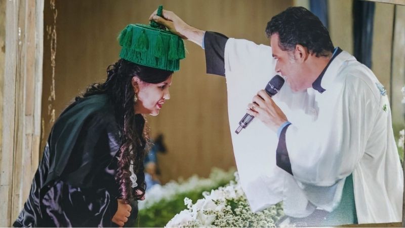 foto da formatura - Rebeca Porto